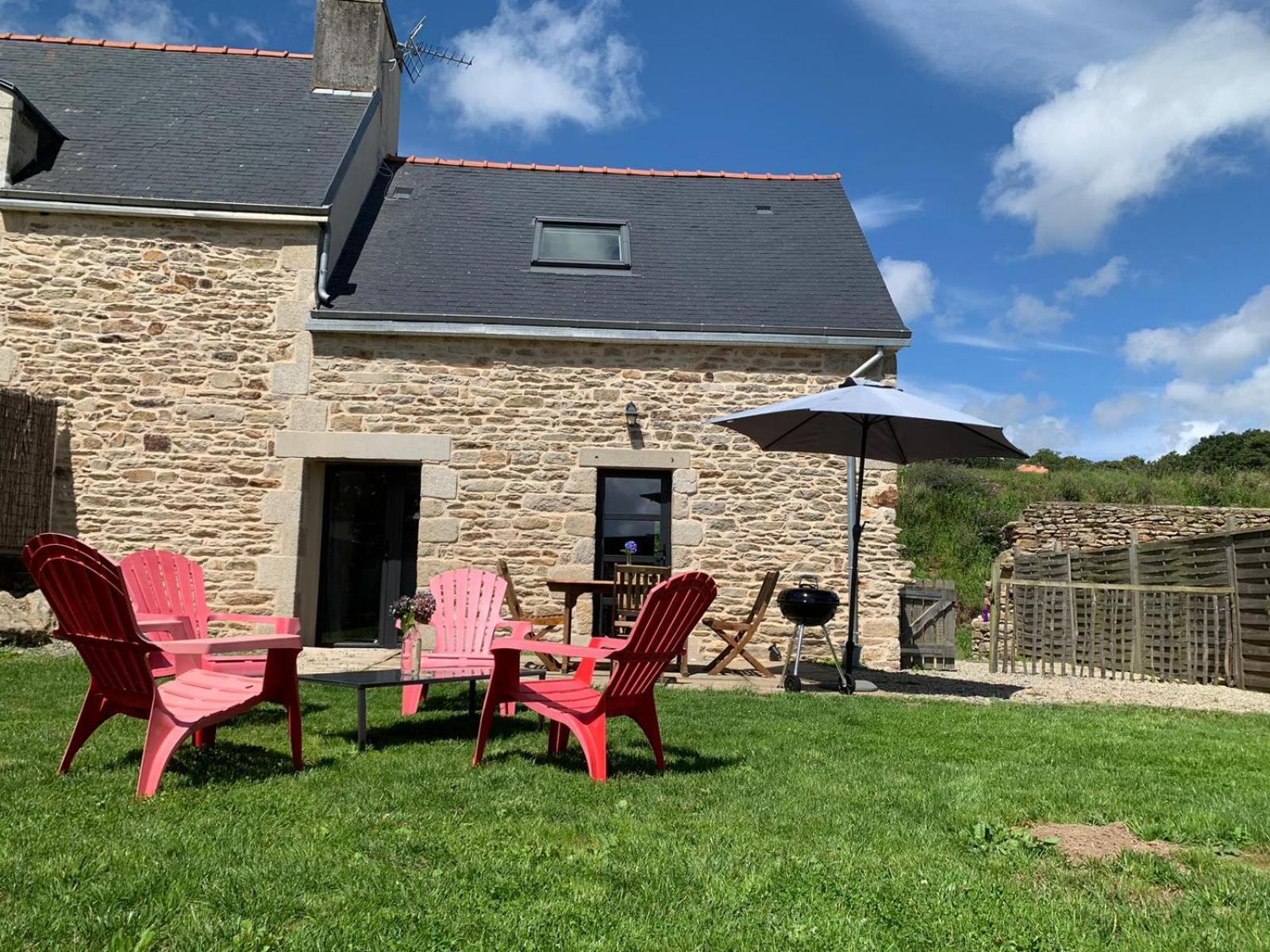 Villa Les Ecuries Du Nevez Plonéour-Lanvern Exterior foto